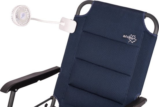 Bo-Camp - Tischventilator mit Klemme - Flex - Wiederaufladbar