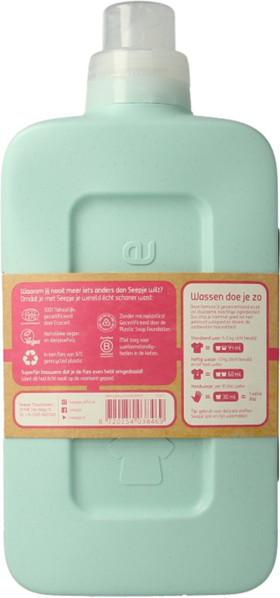 Seepje Flüssigwaschmittel Colour Magic Magnolia 23 Waschgänge - 1 Liter
