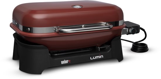 Weber Lumin Grill Tischgrill Elektrisch Rot 2200 W