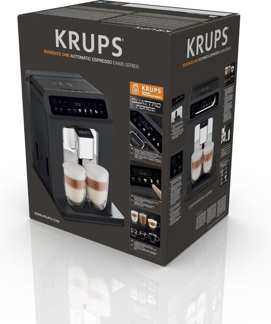 Krups Evidence One EA895N - Vollautomatische Espressomaschine - Schwarz