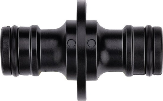 BLACK+DECKER Verbindungs-Gartenschlauch - ⌀ 3.2 x 5.2 CM - 2 Schläuche verbinden - Schwarz