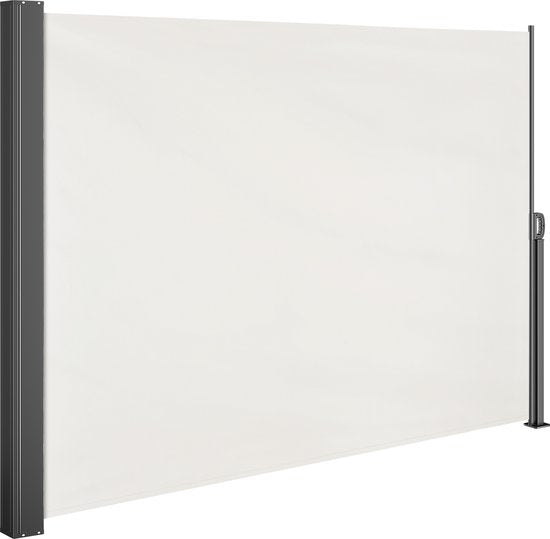 Casaria Wind-/Gartenschirm Nosara - 180x300cm ausziehbar - Creme