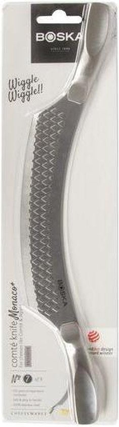 Boska Käsemesser Comté Monaco+ No.7 - Gereifter Käse - Käsemesser - Wiegemesser - Antihaftbeschichtet - 29 cm