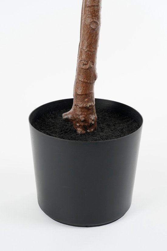Mica Decorations Ficus Lyrata Künstliche Pflanze im Topf - H150 x Ø50 cm - Grün