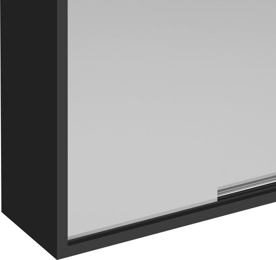 Medizinschrank - Spiegelschrank über dem Waschbecken Bad WC - Schiebetüren - 50 x 40 x 14 cm