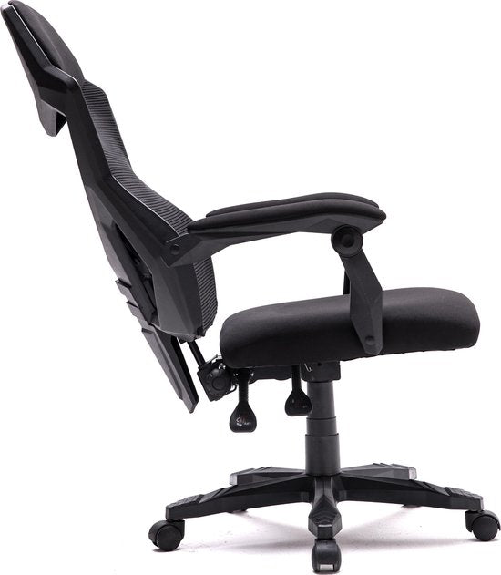Drehstuhl Fresno - Gaming Stuhl - schwarz