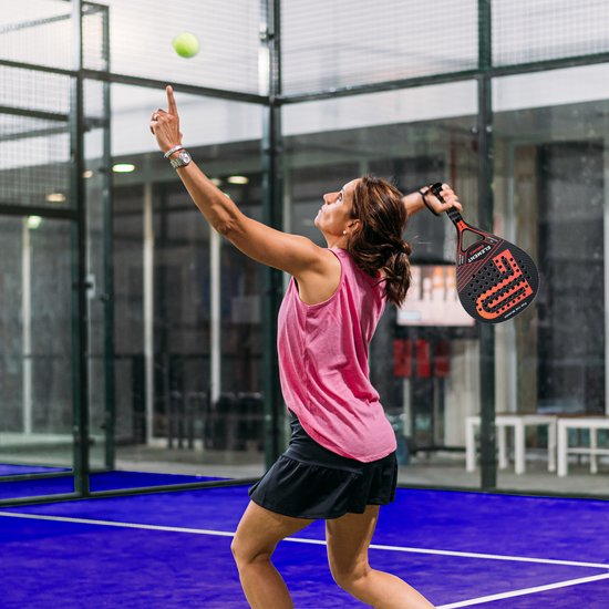 POWELL Padelschläger - Tropfenform - 3K Carbon - inkl. Hülle