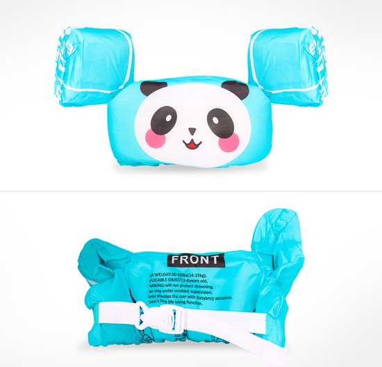 LBB - Puddle Jumper - Schwimmweste - 2 - 6 Jahre - Schwimmweste Kind - Panda - Schwimmwesten - Schwimmweste Kind - 15 - 30 kg