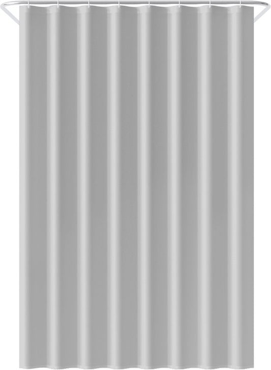 Loti Living Duschvorhang Anti-Schimmel - Grau - Inklusive Ringe - Wasserdicht - Polyester - Duschvorhang 120x200 cm