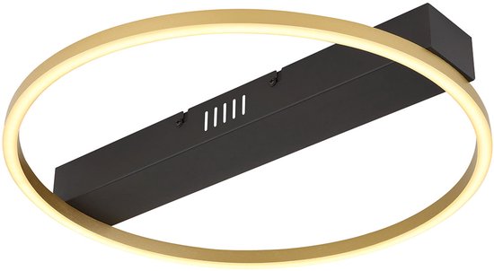 Globo - Deckenleuchte - Gunther - schwarz - Metall - LED - 48461-20R