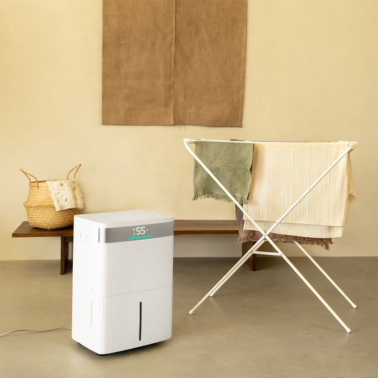 VONROC Luftentfeuchter - 40L/Tag - 5.5L Wassertank - Wifi & App Steuerung -Silberionenfilter & Kohlefilter