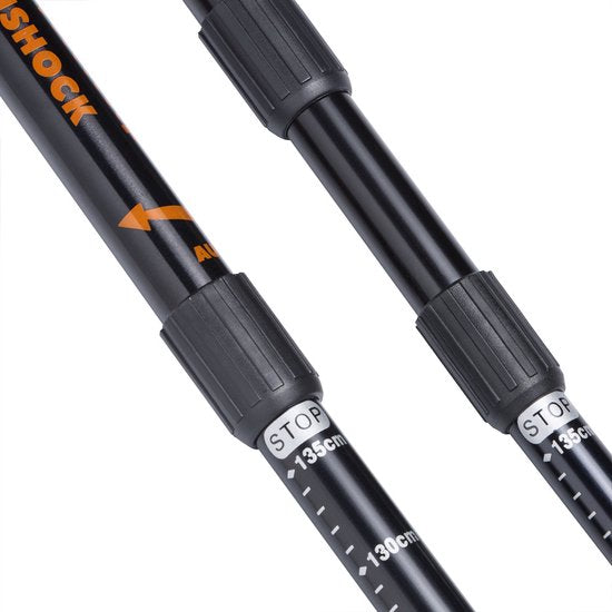 Deuba Sportana Nordic Walking Stöcke - orange