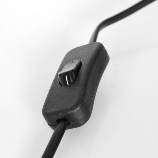Tischlampe Ambiance 3401ME – Modernes Messing mit bernsteinfarbenem Glas – Steinhauer – Für den Innenbereich