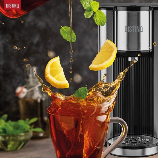 DistinQ Heißwasserspender - Deluxe-Wasserkocher - 2,5 Liter - Heißwasserhahn mit abnehmbarem Reservoir - Wasserkocher