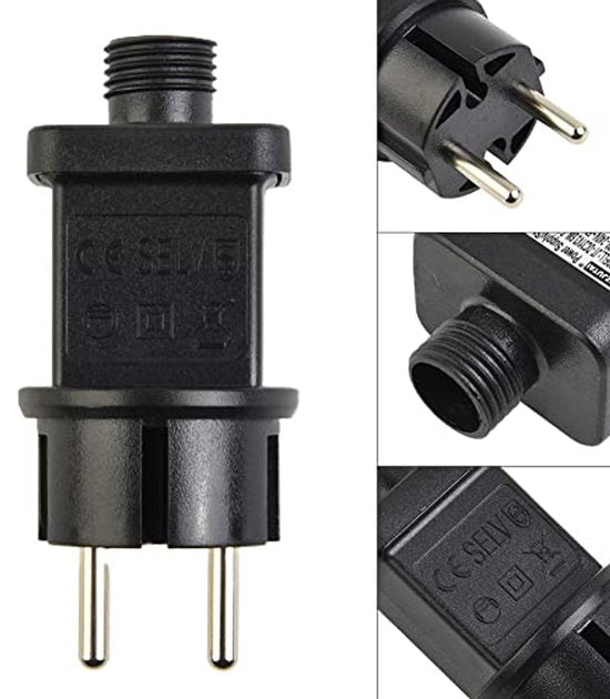 LED-Stromversorgung 31V Lichterkettenadapter 3.6W - IP44 Niederspannungstransformator für Weihnachtslichter