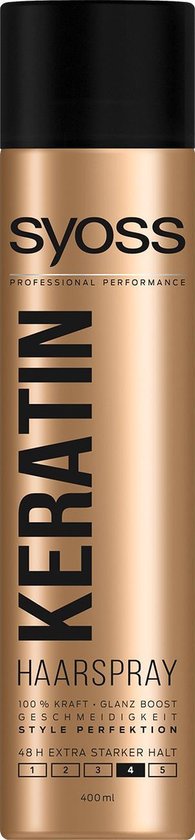 Syoss - Haarspray - Keratin - 4 - 400ml
