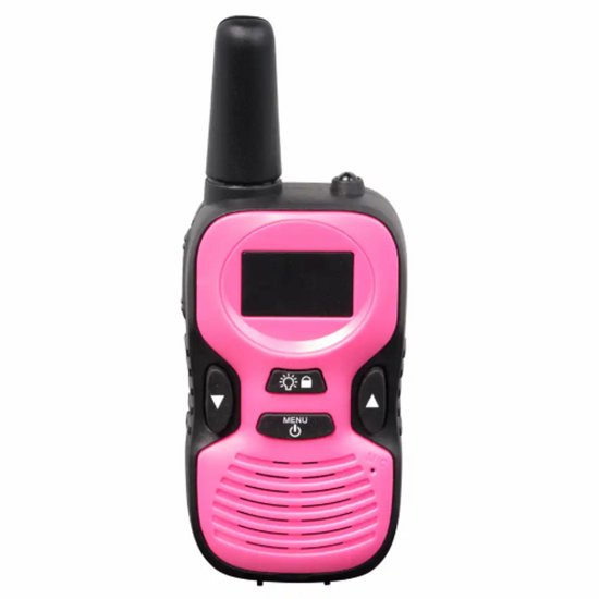 Denver Walkie-Talkie - Kinder - 8 Kanäle - Bis zu 2 km Reichweite - 2er-Set - Taschenlampe - WTK441