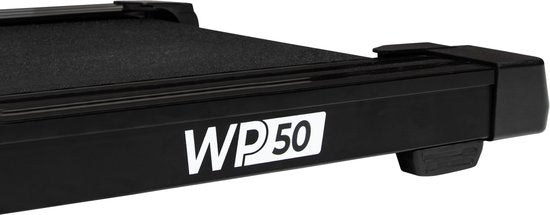 VirtuFit WP50 Walkingpad - Bis zu 8 km/h - 6 Programme - Mit Fernbedienung und Transporträdern - Eingebauter Bluetooth-Lautsprecher - Max. 100 kg - Laufband