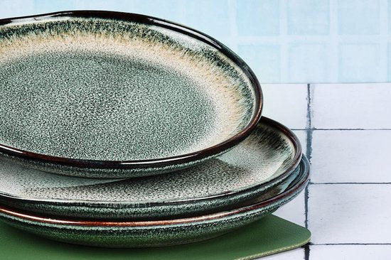 GENESIS-Teller Ø 16,5 cm – 6 Stück – Erde
