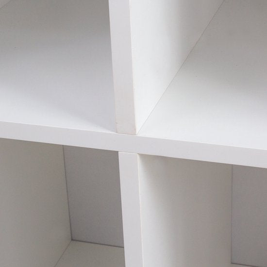 Vinyl-Schallplattenschrank - Aufbewahrung von Schallplatten - Plattenspielerschrank - weiß