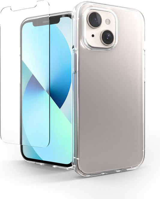 Telefon Fall Transparent Geeignet Für Iphone 13 Fall Transparent Und Bildschirmschutz Schutzglas