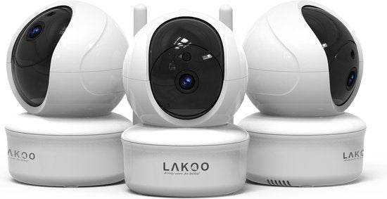 LAKOO Babyphone ohne Monitor und ohne App - Erweiterungskamera im Pro5-Set