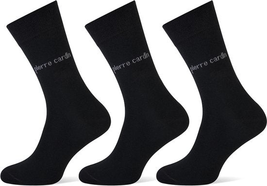 Pierre Cardin 3-Paar Herrensocken -Baumwolle - 42 - Grau