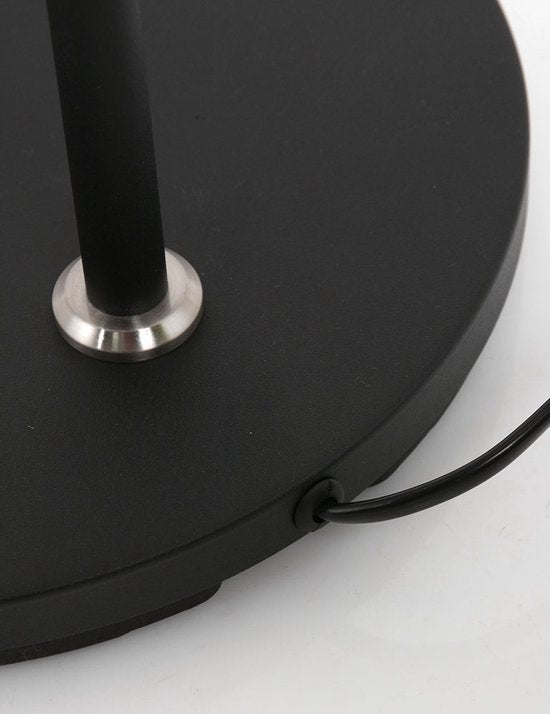 Steinhauer – Stehlampe – Soleil – schwarz – Kunststoff und Metall – Designlampe – LED – 3257ZW