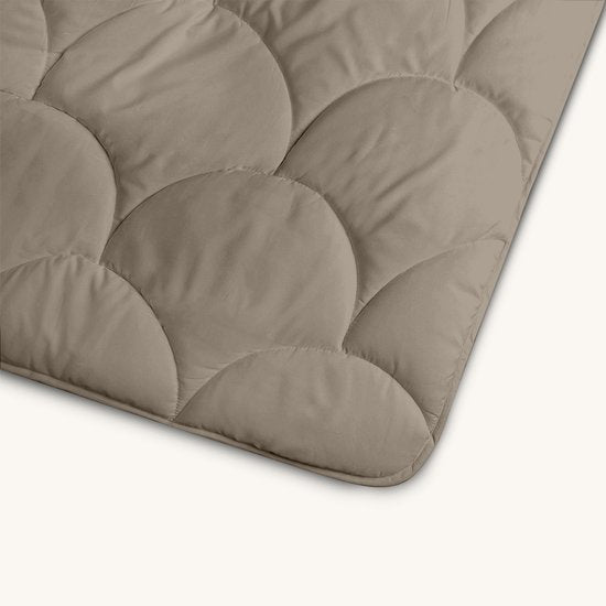 Zydante® Eazzzy Bettdecke - 240x200 cm - Taupe