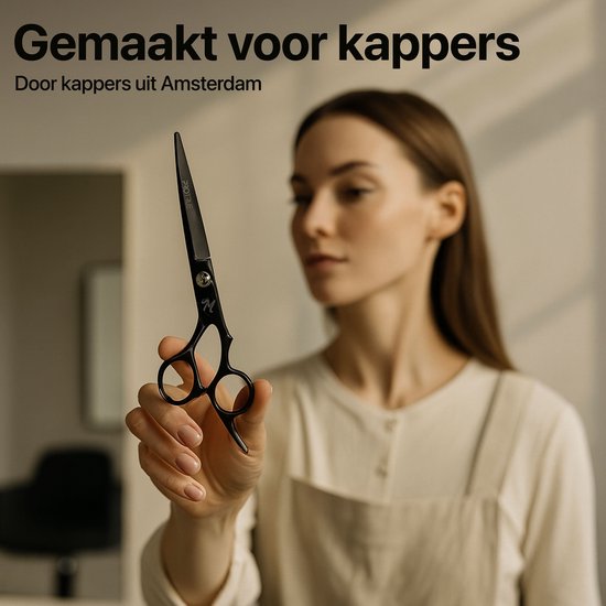 ProTrue 11 Stück Barbierset - Barbierschere rechtshändig - Ausdünnungsschere Barbier - Haarschere - Coupe Schere - Haarscheren Set