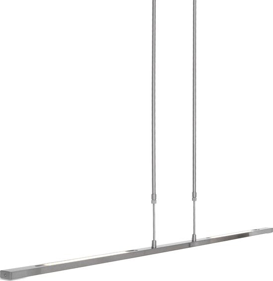Steinhauer Zelena LED Hängeleuchte – Dimmbar – Stahl – 122 x 8 x 82–117 cm (LxBxH)