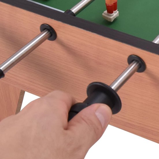 Tischfußballspiel - 68,58cm - Braun - 16-teilig - Tischfußball