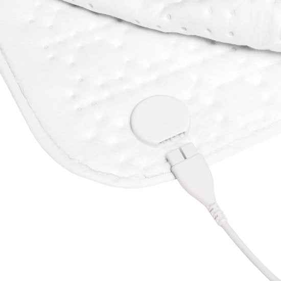 Inventum HN139G Wärmeunterbett 150x80 cm - Einzeln - 4 Wärmestufen - Wärmedecke - Waschbar - Automatische Abschaltung - Überhitzungsschutz - Vlies - Weiß