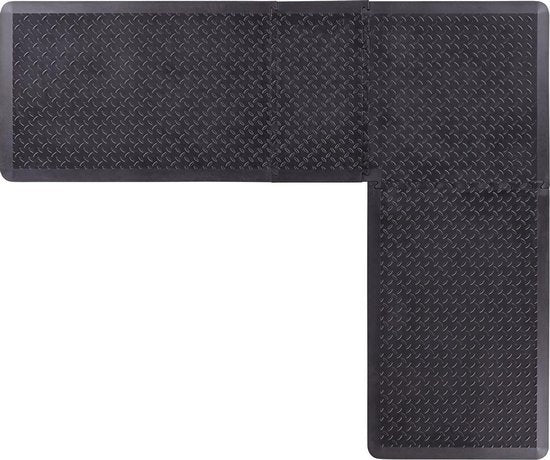 UNICOMFORT Sliding - Anti-Ermüdungsmatte - Interlock Ecke - 1 Stück