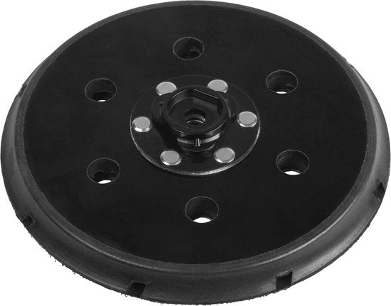 VONROC Stützteller - 150MM - M8 - für Polierer - mit Klettband