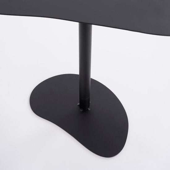 Mica Decorations Beistelltisch - 2er-Set - L55 x B41 x H40 cm - Metall - Schwarz