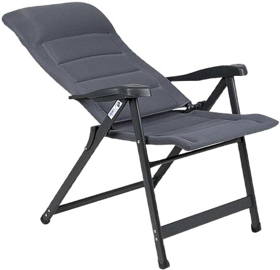 Crespo Strandkorb - Modell 2025 - Air-Deluxe - Kompakt - Grau