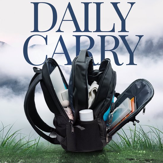 NOHRD Laptop Rucksack - Schwarz - Anti-Diebstahl - Laptoptasche 15.6 Zoll - USB Ladestation - Rucksack Damen & Herren - Wasserabweisend - Schultasche Mädchen & Jungen - Büchertasche mit Laptopfach