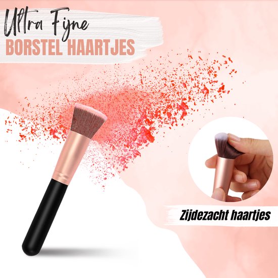 VAIVE Makeup Pinsel Set - Foundation Pinsel - Lidschattenpinsel - Puderpinsel - Makeup Pinsel - Pinselsets - Augenbrauenpinsel