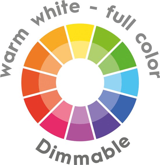 alpina Smart Home RGB Lampe - GU10 - 5W - WW + RGB - Intelligente Beleuchtung - LED - App Steuerung - Sprachsteuerung - Amazon Alexa - Google Home