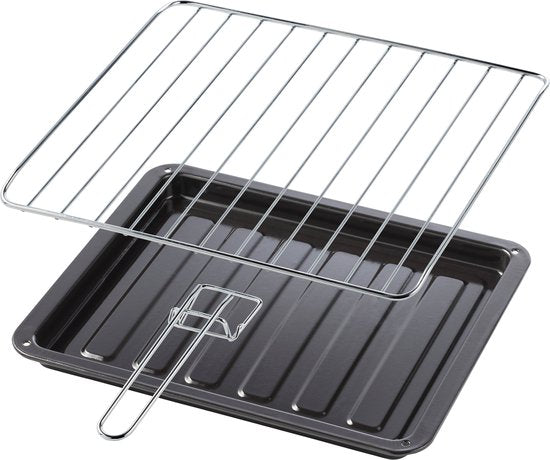 Tomado TEO3000B - Freistehender Backofen - 30 Liter - 1600 Watt - Heißluft - 3 Einschubebenen - Schwarz