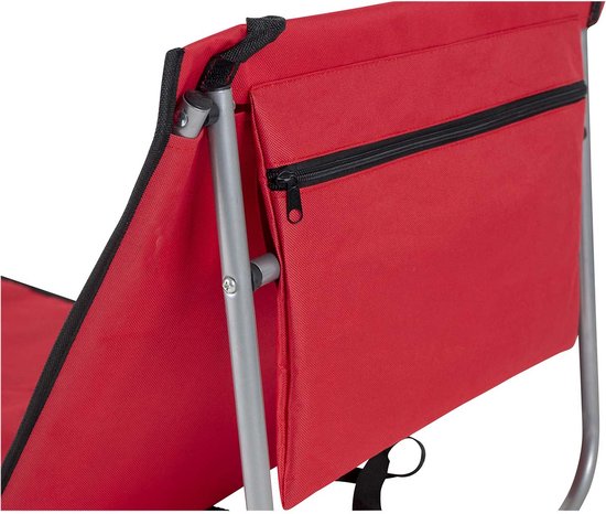 Bo-Camp - Strandmatte/Strandstuhl - Lota - Rot