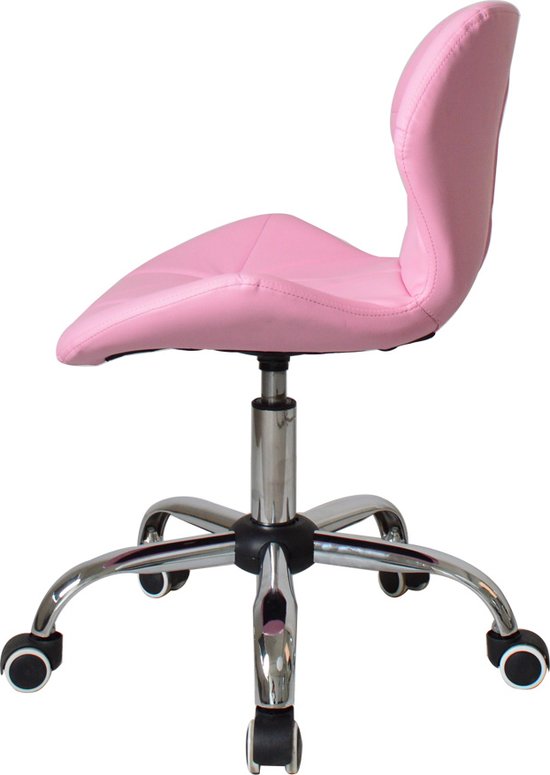Bürostuhl modernes Design - Chefsessel - höhenverstellbar - rosa