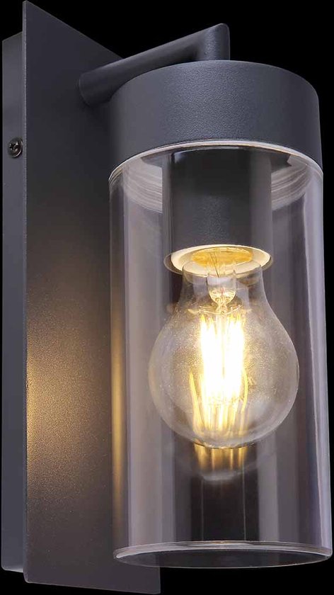 Globo Wandleuchte Vessa - anthrazit - luminium - 31804