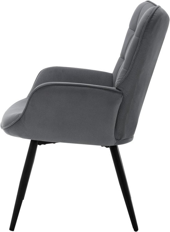 WOLTU Wing Chair, Modern, Relaxsessel, Fernsehsessel, Bequem, Lesesessel, Wohnzimmer, Sessel, Liegesessel, Metallbeine, Sessel