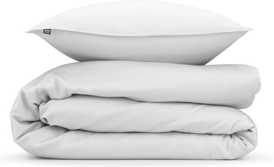 ZoHome Satinado Bettbezug - Doppel - 200x200/220 cm - Weiß