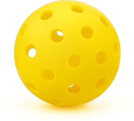 Baseline Pickleball Set - Inklusive Netz, 2 Schläger & 2 Bälle - Holzschläger - 2,4 Meter Netz