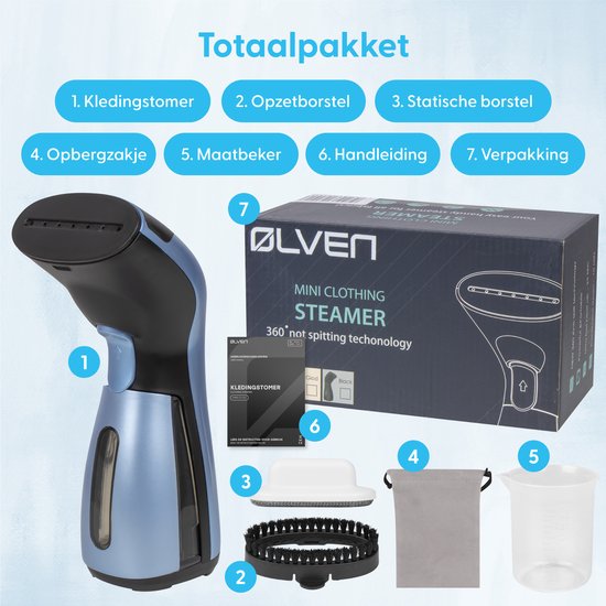 Ølven Wäschedampfer - Handdampfer - Wäschedampfer - Blau