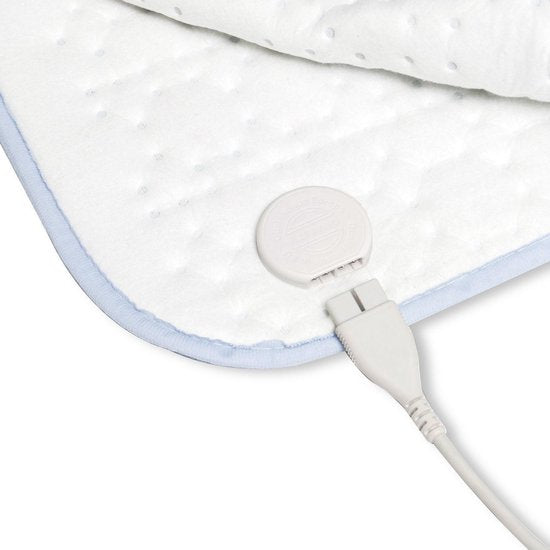 Inventum HN136I - Elektrisches Unterbett - Fußwärmer - 1 Person - 150x80 cm - Vlies - Hellblau