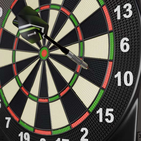 Elektronische Dartscheibe - Inkl. LCD-Bildschirm - USB-C-Anschluss - 18 Darts